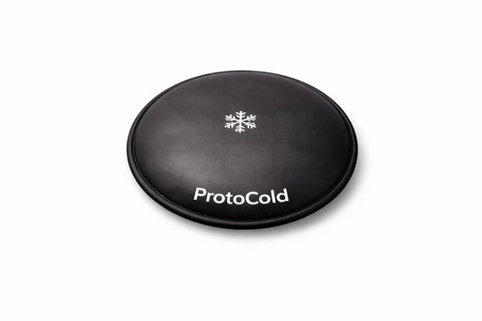 Black cold pack with ProtoCold branding